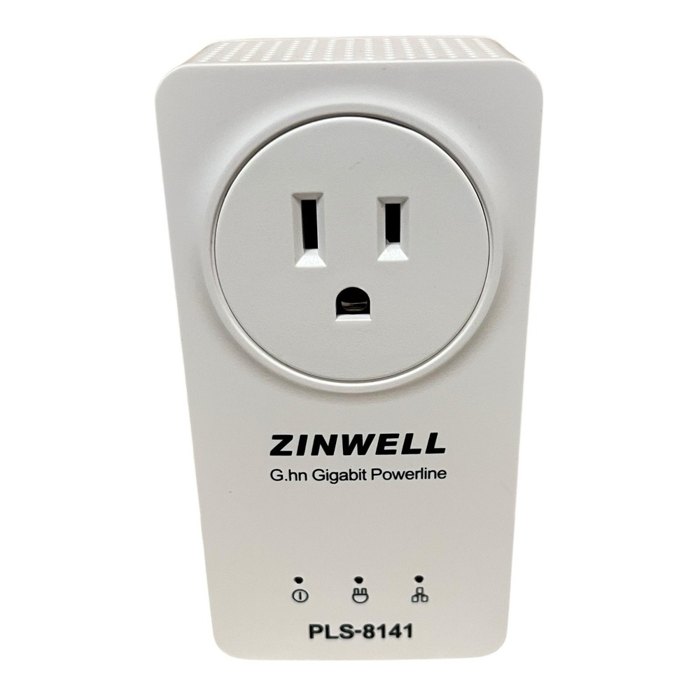 Zinwell G.hn Gigabit Powerline Ethernet Adapter PLS-8141 Gigabit Powerline